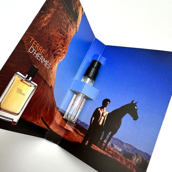 NEW Terre D`Hermes HERMES Paris 2ml Sample Spray For Men - Picture 2 of 3